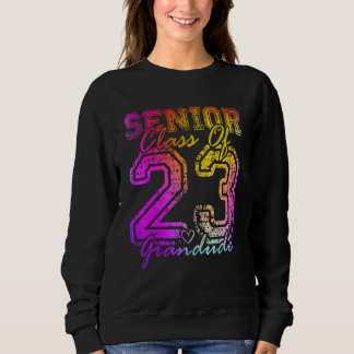 Sweatshirt Grand-père fier et coloré Cœur mignon Diplômé Seni