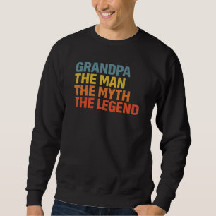 Sweatshirt Grand-père L'Homme Le Mythe La Légende Hommes D Pè