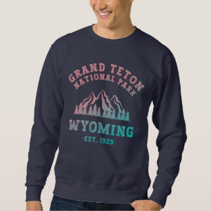 Sweatshirt Grand Teton National Park Wyoming USA Gradient