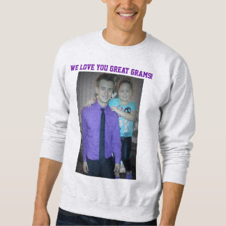 Sweatshirt grands grammes de chemise
