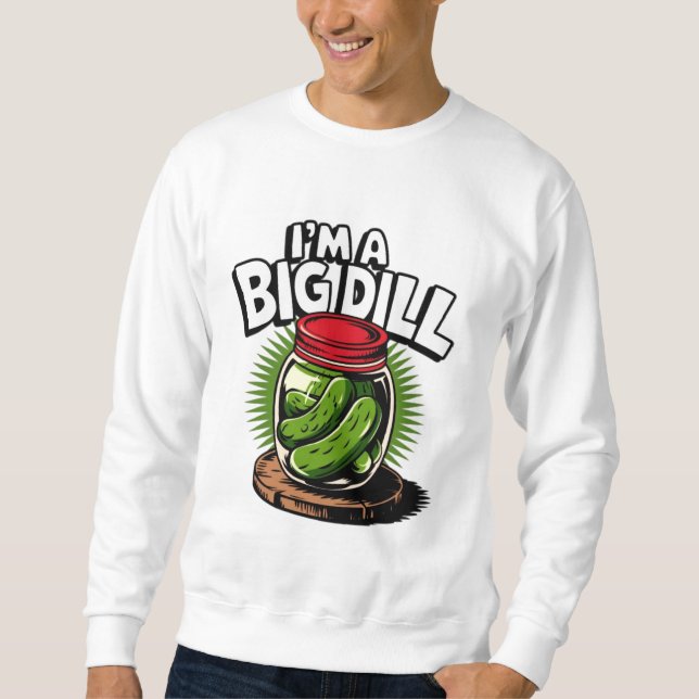 Sweatshirt Graphique de pot de chiche pour les amateurs de ch (Devant)