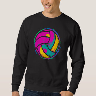 Sweatshirt Graphique de volley-ball dans Yang Volleyball Girl