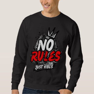 Sweatshirt Graphique Sans Règles
