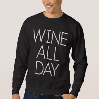 Sweatshirt Graphisme de script pailleté argenté Vin toute la