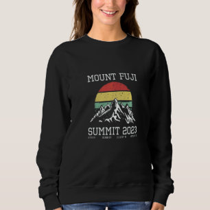 Sweatshirt Gravi le sommet du mont Fuji 2023 Randonnée Japon