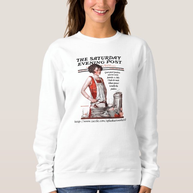 Sweatshirt "Grease du coude" (Devant)