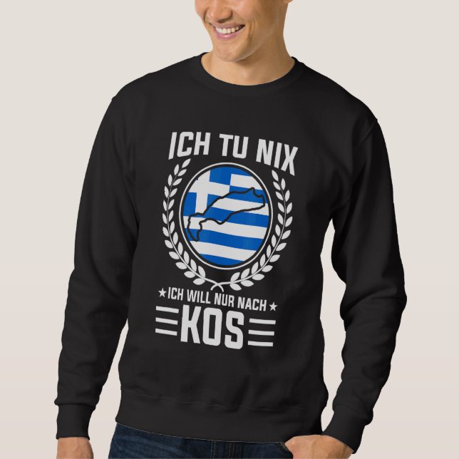 Sweatshirt Grèce grecque Kos (Devant)