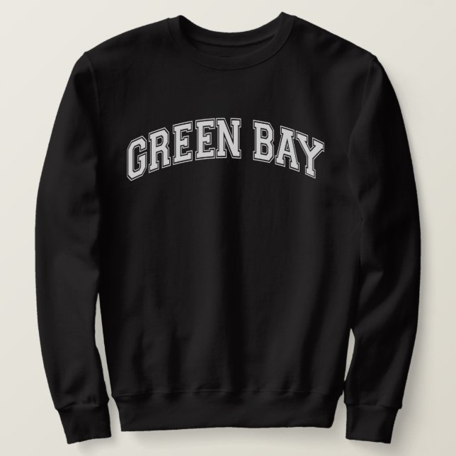 Sweatshirt GREEN BAY University Style America College (Design devant)