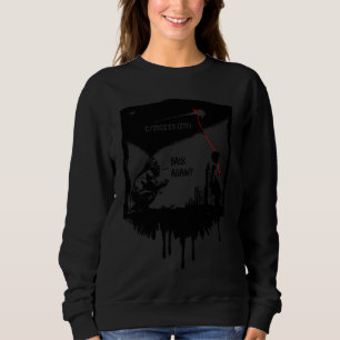 Sweatshirt Green Comet 2023 C2022 E3 ZTF Neandertal Stone Ag