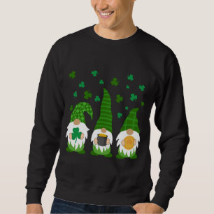 Sweatshirt Green Gnome St. Patrick's Day Irish Gnome Lucky Sh