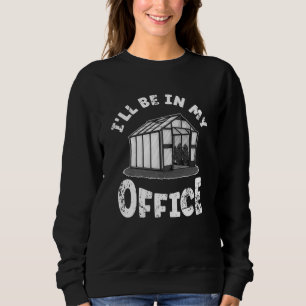 Sweatshirt Greenhouse Monochrome Jardiner Office