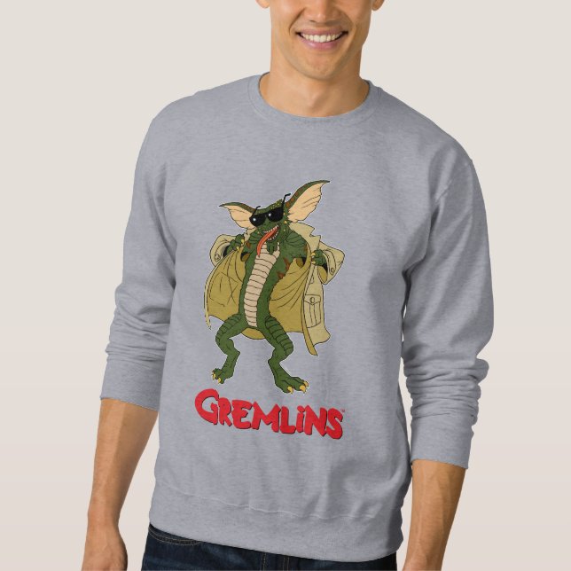 Sweatshirt Gremlins | Cachet à tranchée Flash (Devant)