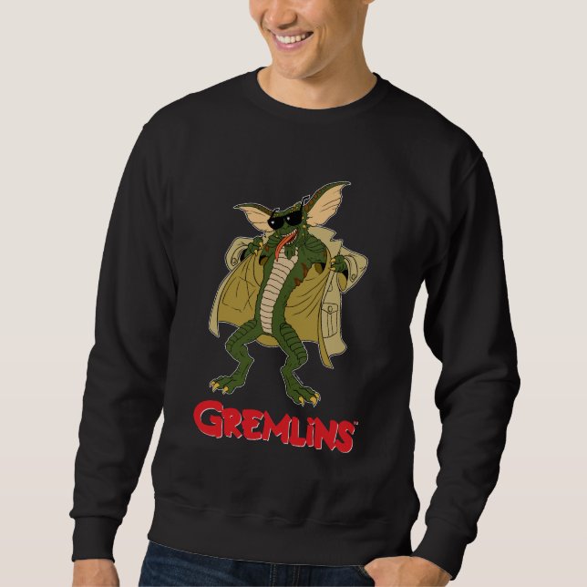 Sweatshirt Gremlins | Cachet à tranchée Flash (Devant)