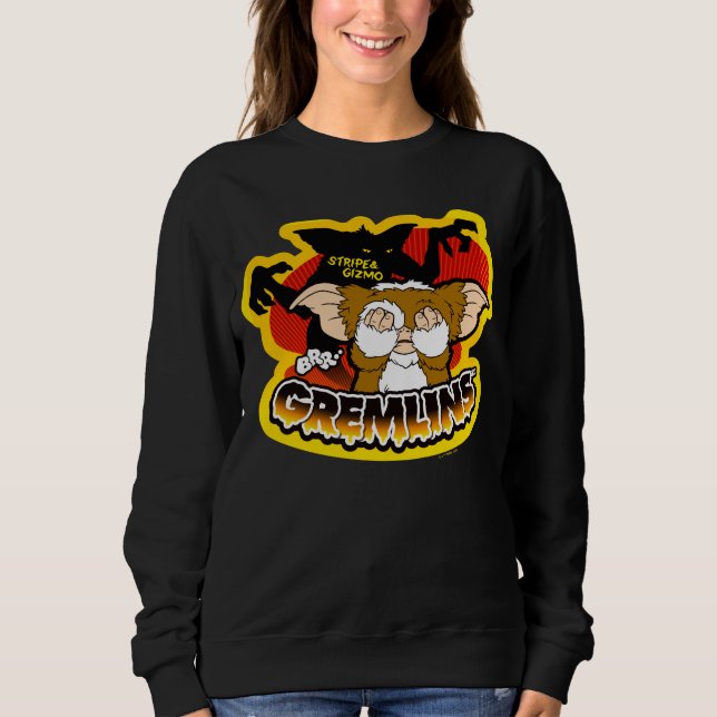 Sweatshirt Gremlins | Gizmo Stripe (Devant)