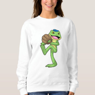 Sweatshirt Grenouille au baseball avec gants