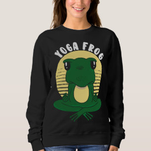 Sweatshirt Grenouille de Yoga 81