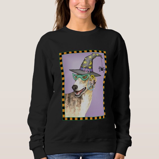 Sweatshirt Greyhound Witch (Devant)