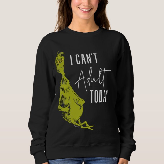 Sweatshirt Grille | Je ne peux pas adultes aujourd'hui T-shir (Devant)