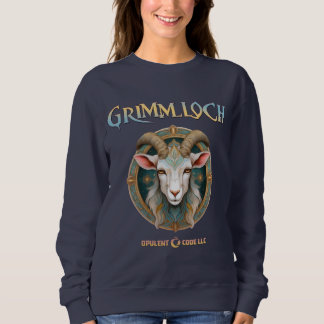 Sweatshirt Grimmloch Goat Emblem Fantasy RPG