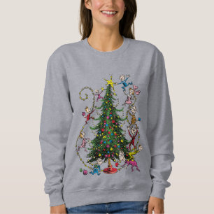 Sweatshirt Grinch classique   Arbre de Noël
