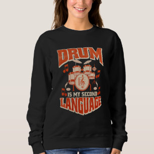 Sweatshirt Grosse caisse Set Cool Drummer Kit 5