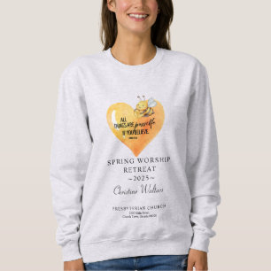 Sweatshirt Groupe chrétien personnalisable