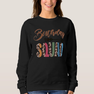 Sweatshirt Groupe d'Anniversaire Escouade Hommes Femmes Garço