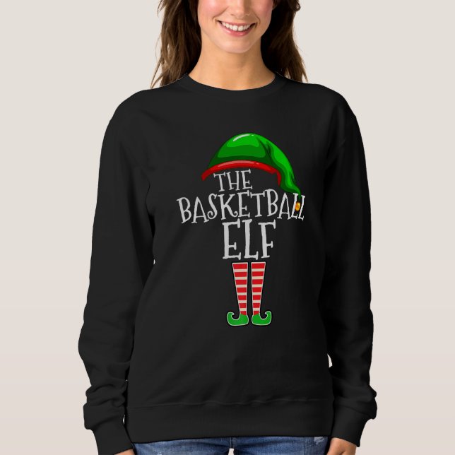 Sweatshirt Groupe de jumelage de la famille des elfes de bask (Devant)