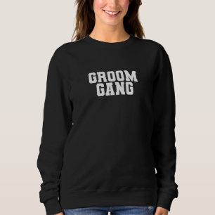 Sweatshirt Groupe du marié Enterrement de vie de garçon Maria