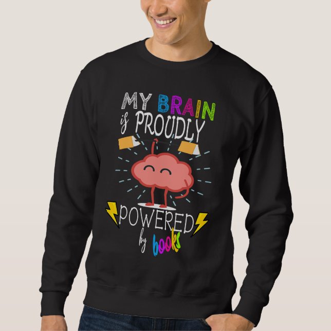 Sweatshirt Growth MindSet Teacher Quotes Brain Motivation (Devant)