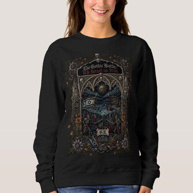 SWEATSHIRT GUERRE ET DESTINÉE (Devant)