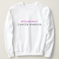 Guerrier du cancer | Nom de l'équipe Hashtag Moder