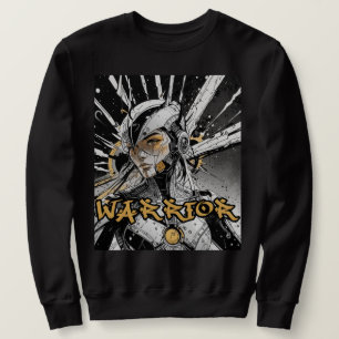 Sweatshirt guerrier manga