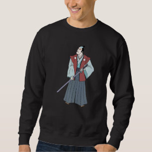 Sweatshirt Guerrier samouraï japonais médiéval Shogun Militai