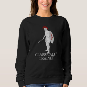Sweatshirt Guerrier spartiate Ancien Grec Hoplite Histoire Sp