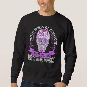 Sweatshirt Guerriers Sourient Contre la Sensibilisation à la