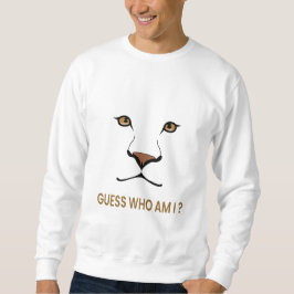 Sweatshirt Guess the Animal: Lioness | Minimal Queen