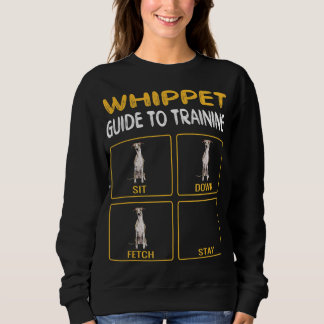 Sweatshirt guide blanc pour l'entraînement de l'obéissance ch