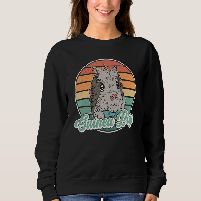 Sweatshirt Guinea Pigs Rodent Cute Pet  Saying 4 (Devant)