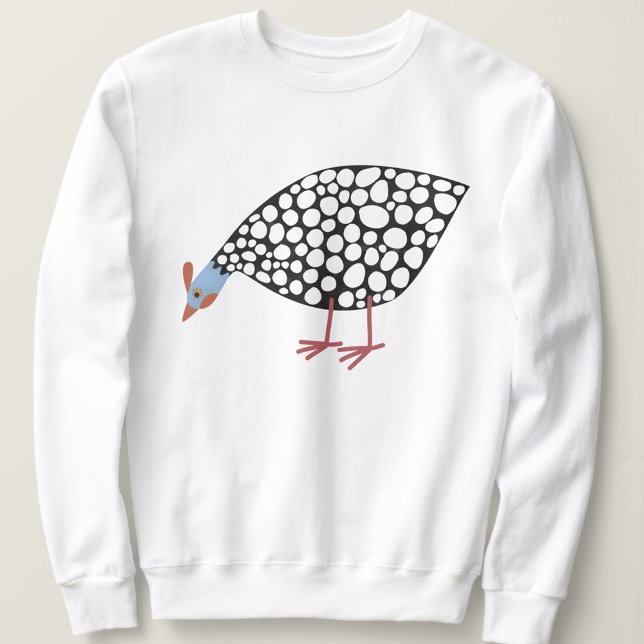Sweatshirt Guinée Hen (Cute Guinea Fowl t-shirt)