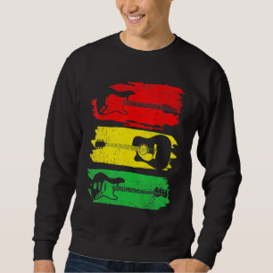 Sweatshirt Guitare basse acoustique électrique Mois de l'hist