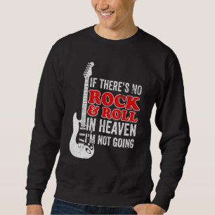Sweatshirt Guitariste Guitariste Rock And Roll
