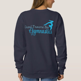 Sweatshirt Gymnastique GTbay Col crémeux *Design foncé*