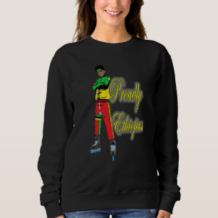 Sweatshirt habesha de vêtements éthiopiens