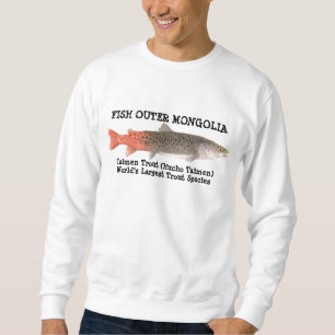 Sweatshirt Habillement externe de truite de la Mongolie