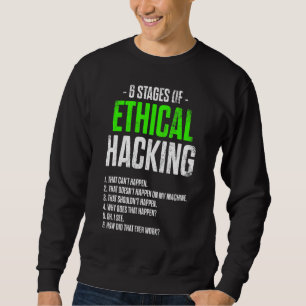 Sweatshirt Hacker éthique Cybersécurité It Pen Tester