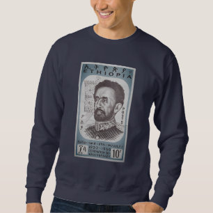 Sweatshirt Haile Selassie Jah Rastafari Reggae Rasta Roots
