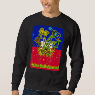Sweatshirt Haïti Drapeau haïtien Fier Kanaval Ayiti Carnival 