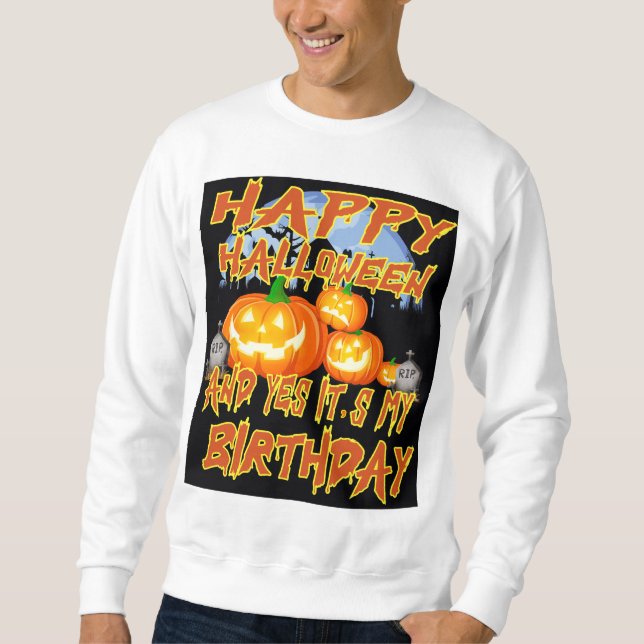 Sweatshirt Halloween (Devant)