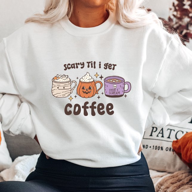 Sweatshirt Halloween café (Créateur téléchargé)